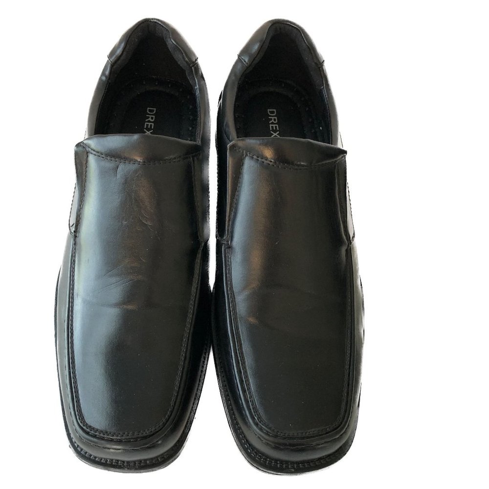 Drexlite Men's Slip On Dress Shoes Black Size 8 EEE Style Name PAUL